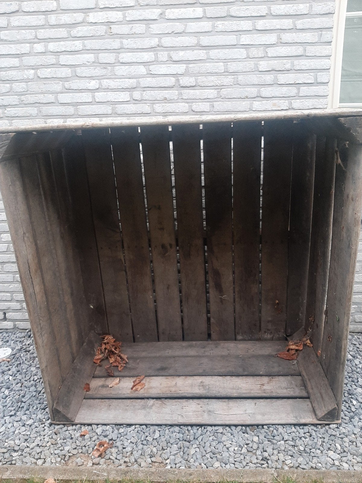 Houten fruitkisten