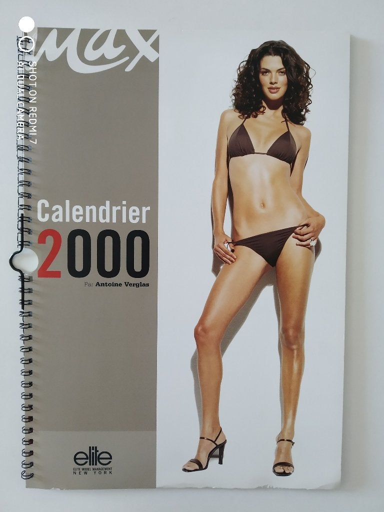 Calendrier ANTOINE VERGLAS ELITE MODELS 2000 Max - neuf., Enlèvement ou Envoi, Calendrier annuel, Neuf