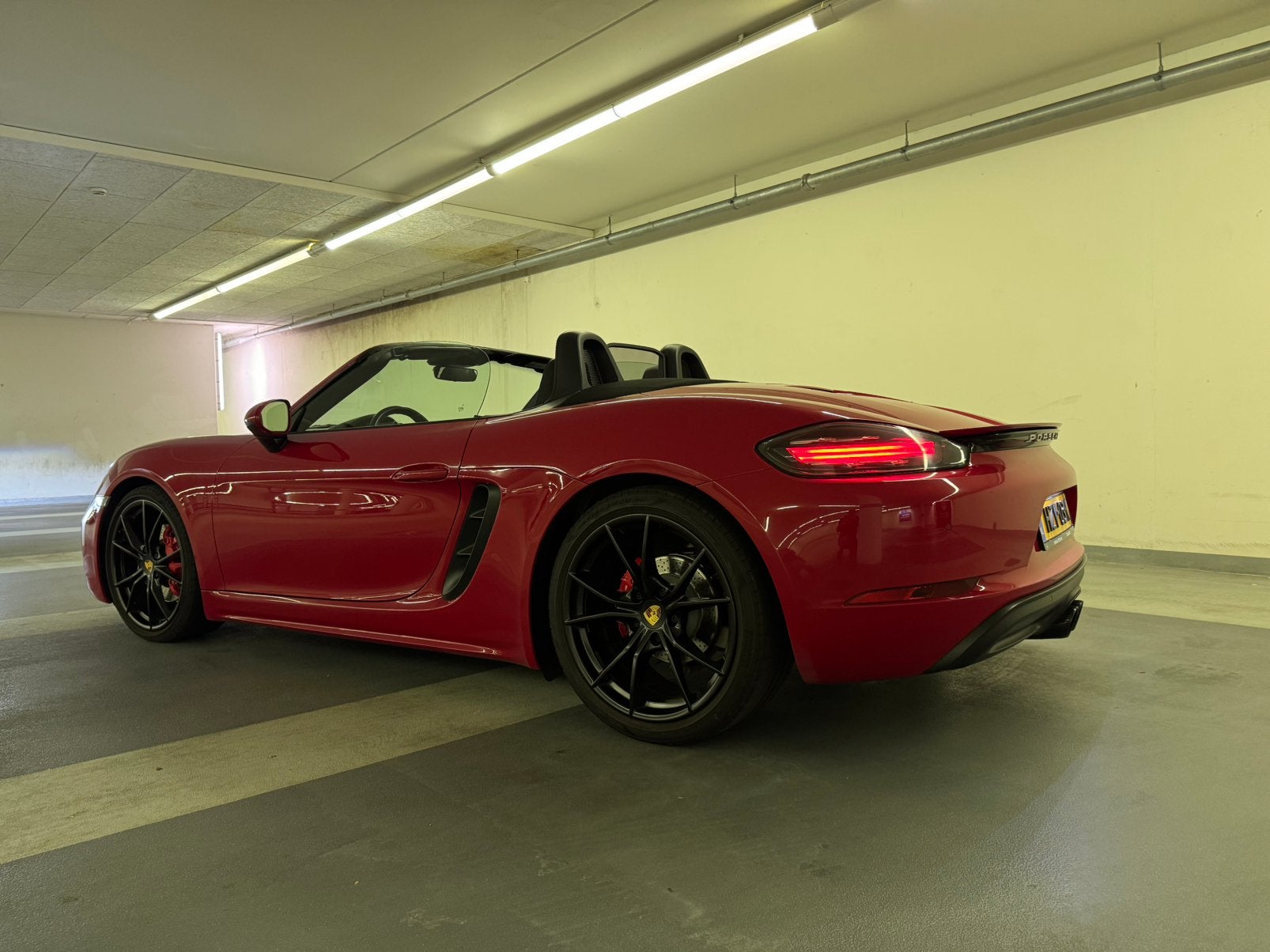 Schitterende porsche boxster S type 718 van 2017., Auto's, Porsche, Automaat, Zwart, Particulier, Te koop
