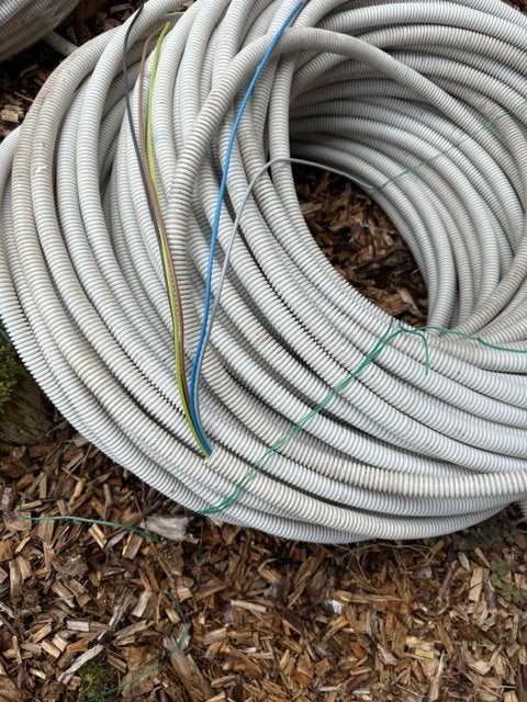 Snelflex flexibele buis VOB draad 5G1.5mm2 - 16mm 100m, Ophalen, Zo goed als nieuw, Overige merken, Overige typen