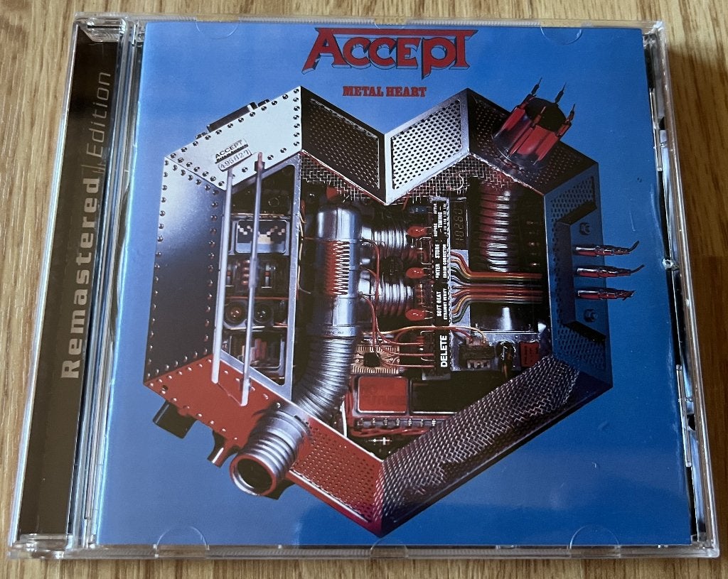 CD Accept - Metal Heart, Cd's en Dvd's, Ophalen of Verzenden, Zo goed als nieuw