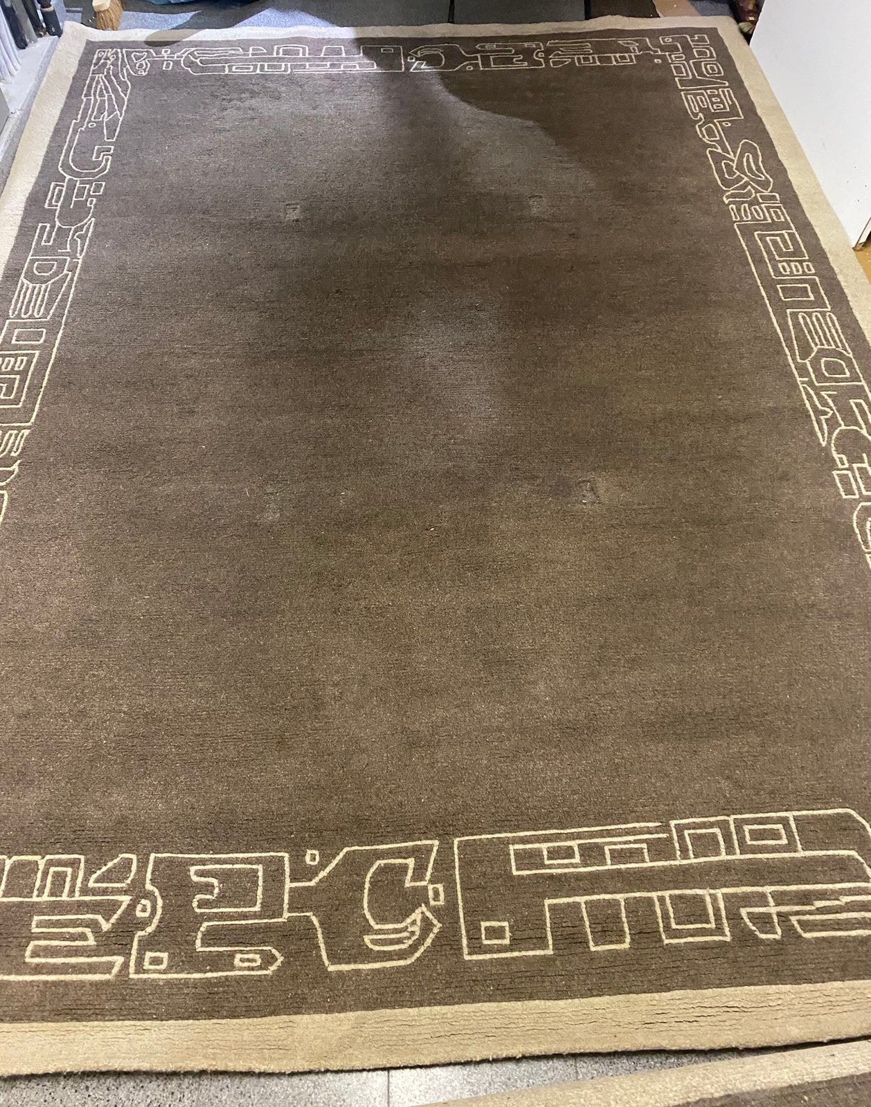 Groot handgeknoopt tapijt Nepal JC 255x343 cm, Huis en Inrichting, Stoffering | Tapijten en Vloerkleden, Ophalen, Gebruikt, 200 cm of meer