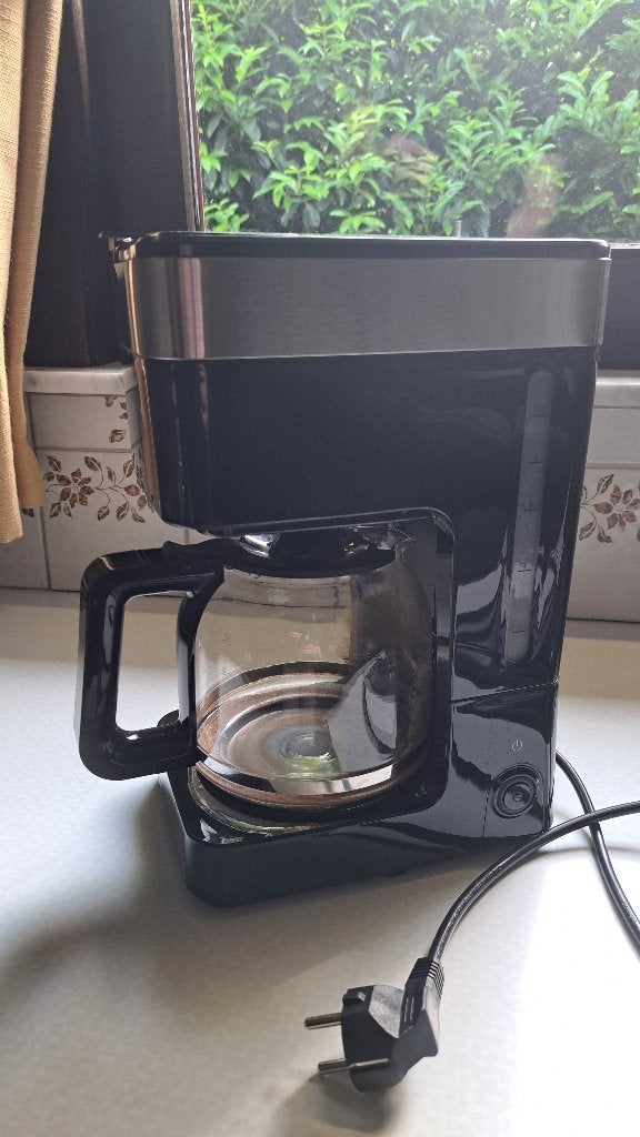 Cafetière filtre électrique Severin (Noire et acier), Electroménager, Café moulu, Utilisé, 10 tasses ou plus, Enlèvement