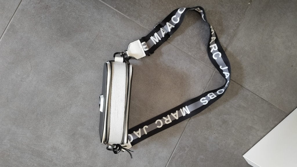 Handtas Marc Jacobs Zwart/Wit, Ophalen, Zo goed als nieuw, Wit, Overige merken