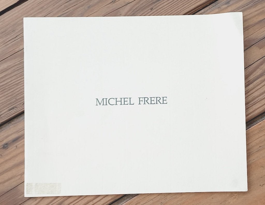 Michel Frere Galerie Albert Baronian Bruxelles 1988 Busine, Envoi