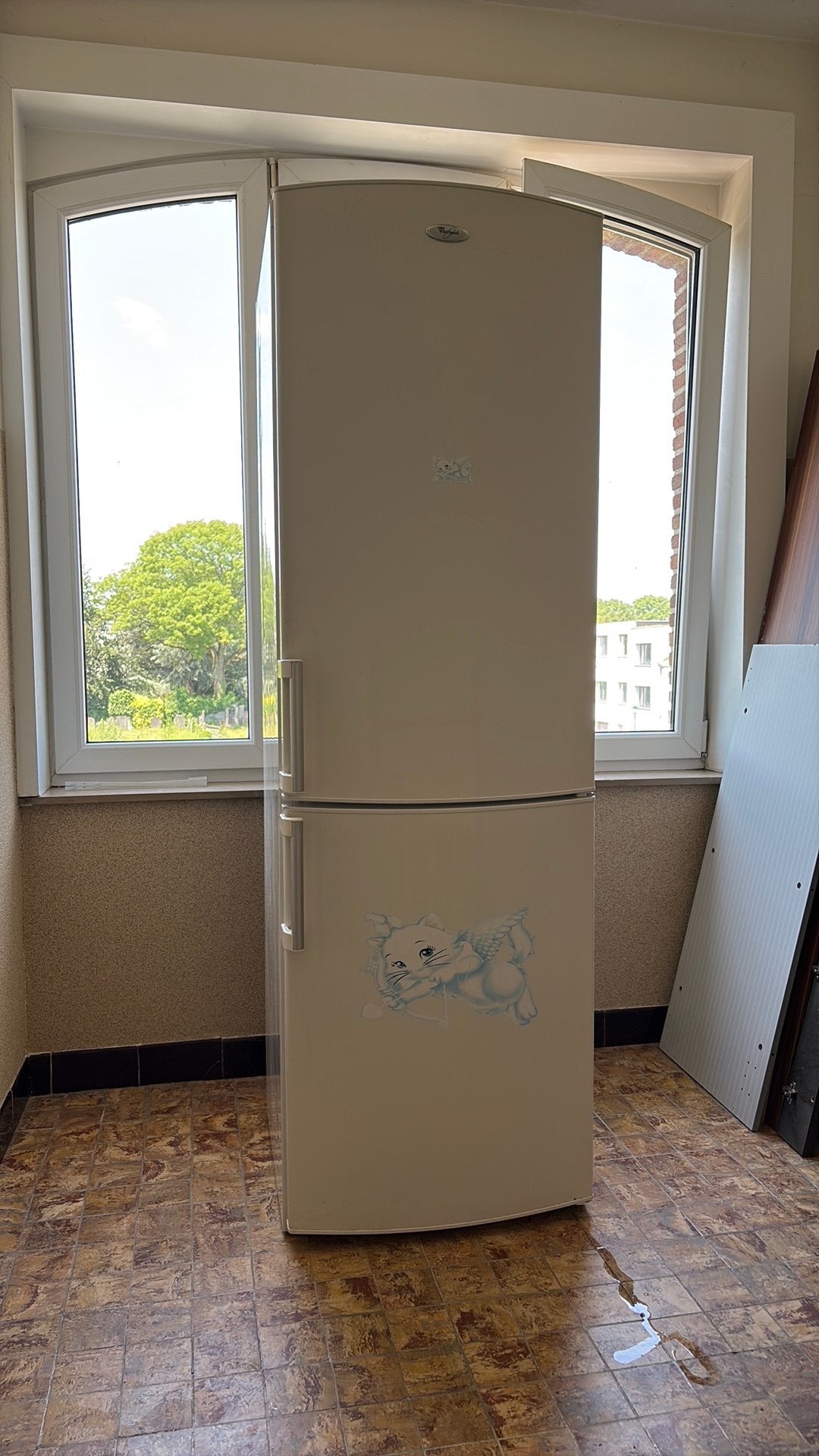 Frigo congélateur whirlpool, Enlèvement, Comme neuf