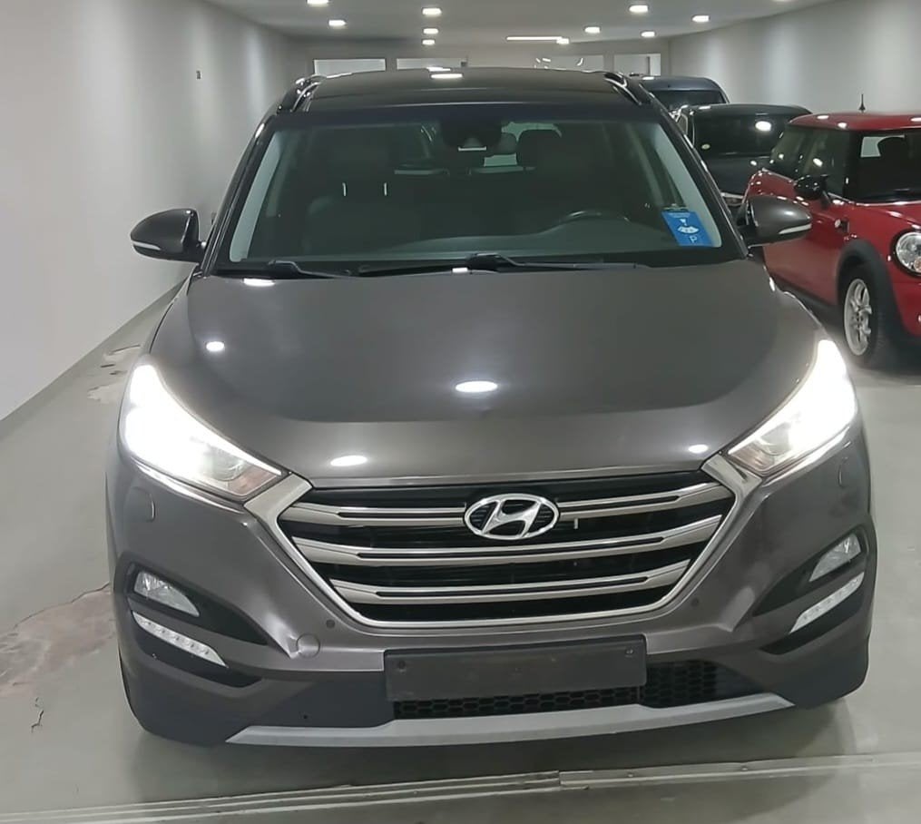 Hyundai Tucson Full Options!!, Autos, Cuir, Achat, Euro 6, Noir
