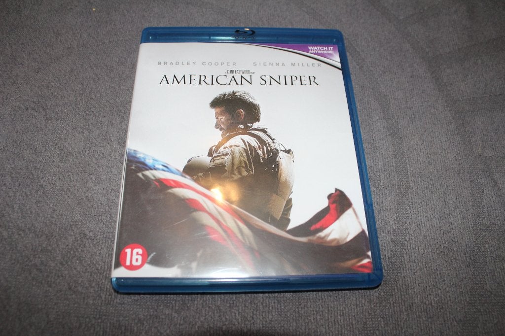 Blu-ray American Sniper, CD & DVD, Blu-ray, Enlèvement ou Envoi, Utilisé, Drame