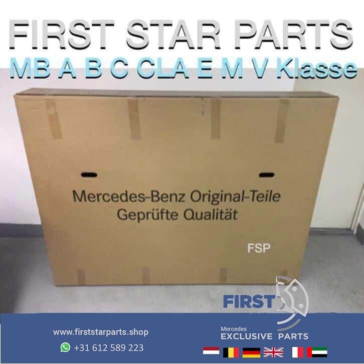 W205 motorkap Mercedes C Klasse 2014-2018 wit Origineel C205, Gebruikt, -, Ophalen of Verzenden, -