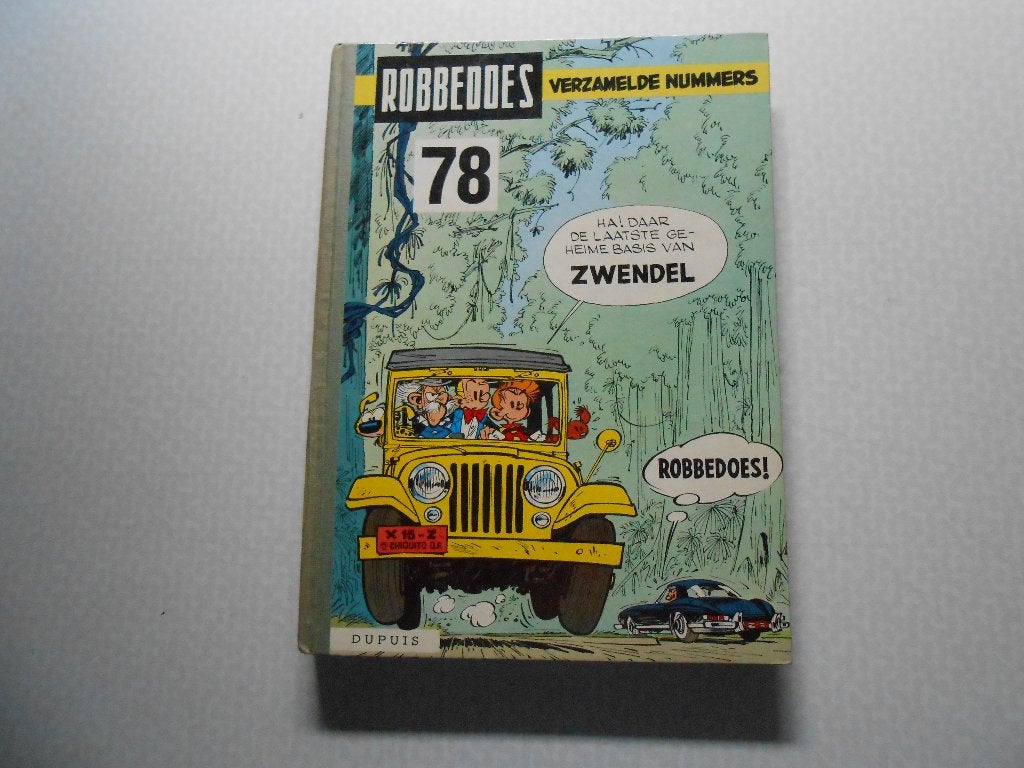Robbedoes verzamelde nummers 78. 1 ste druk 1960. Met micro, Une BD, Enlèvement ou Envoi, Comme neuf