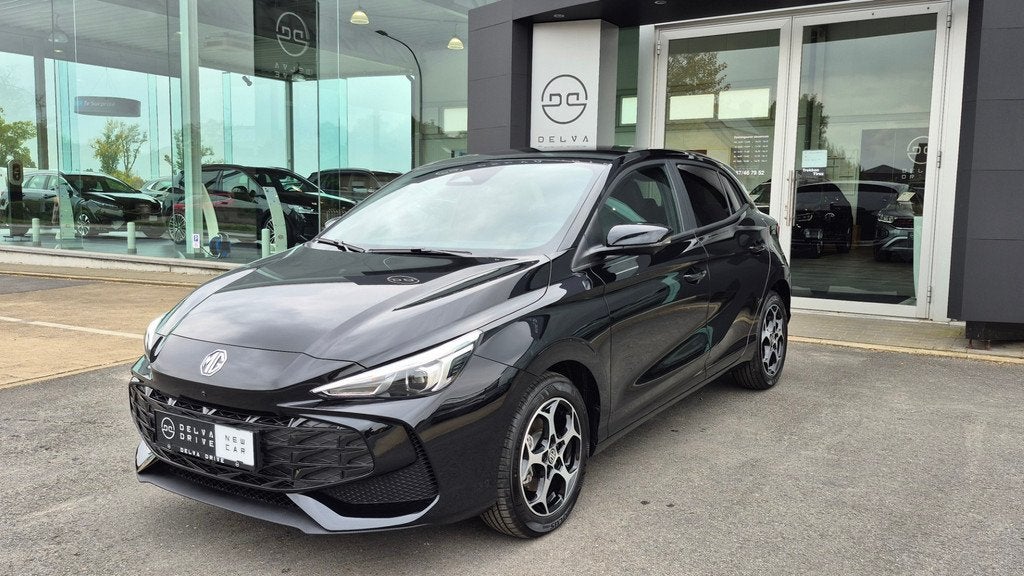 MG MG3 Hybrid+  Luxury, Auto's, MG, Zwart, 4 cilinders, Zwart, 5 zetels