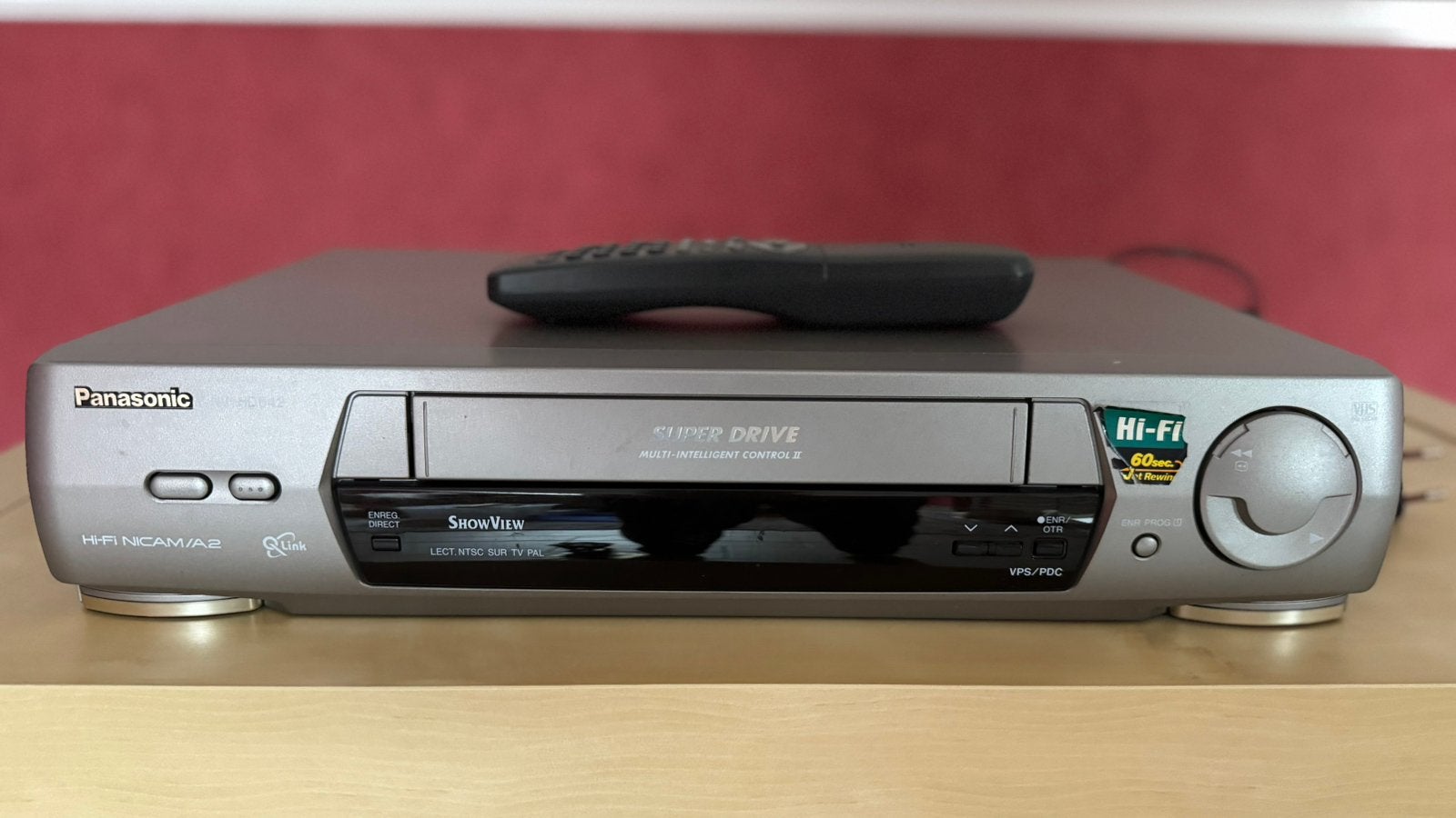 Magnétoscope Panasonic, TV, Hi-fi & Vidéo, Enlèvement, Utilisé, Lecteur ou enregistreur vidéo 2000