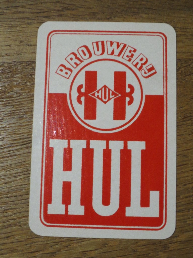 SPEELKAART JOKER BIER BROUWERIJ HUL MERELBEKE, Verzamelen, Verzenden, Zo goed als nieuw, Joker(s)