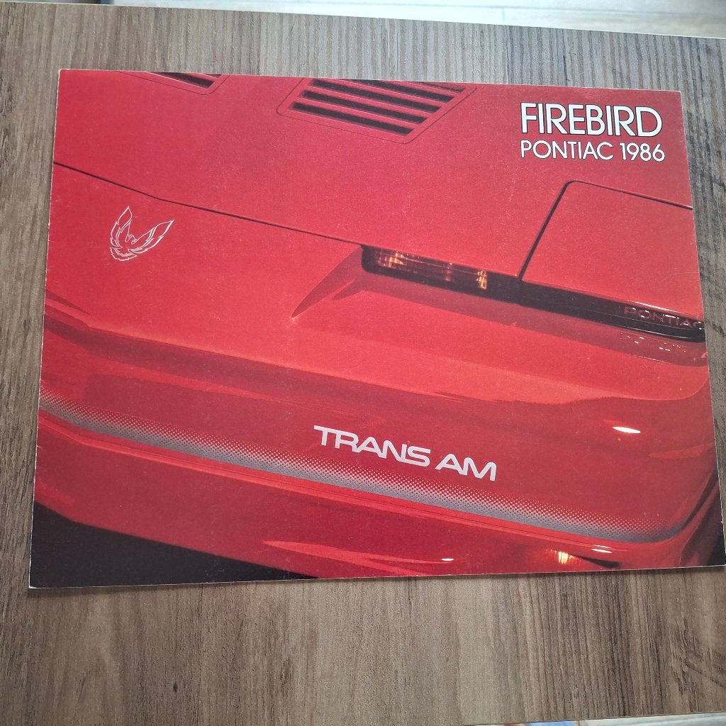 PONTIAC  FIREBIRD  1986  Trans Am, Enlèvement ou Envoi, Neuf, Autres marques