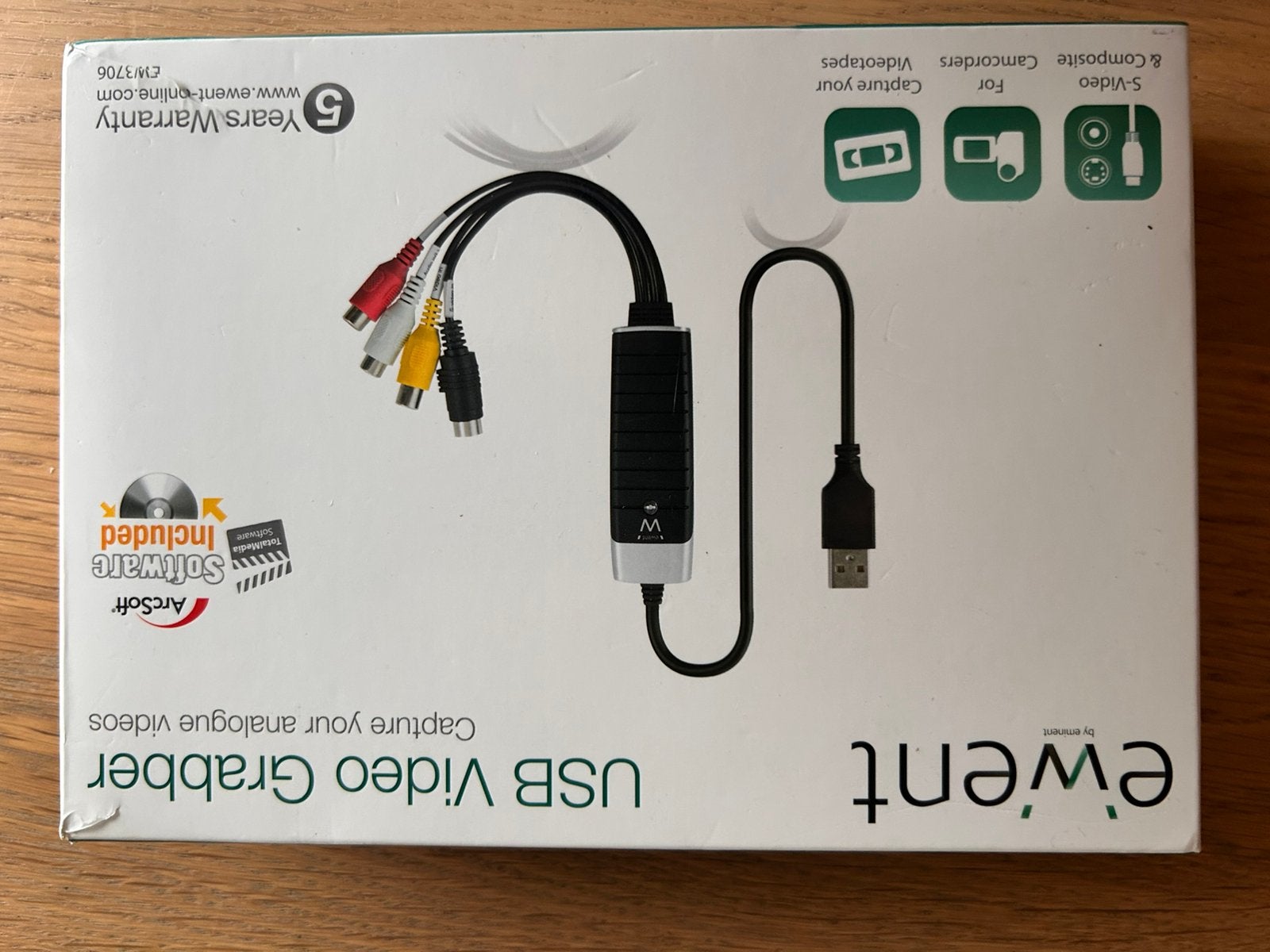 Carte vidéo USB., TV, Hi-fi & Vidéo, Envoi, Comme neuf