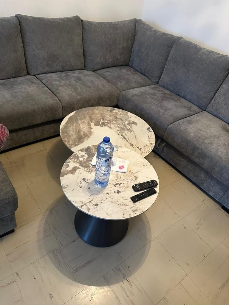 2 Table basse, Huis en Inrichting, Zetels | Zetels, Ophalen, Overige materialen, 75 tot 100 cm, Rechte bank