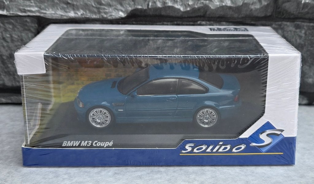 BMW M3 E46 1/43ème, Enlèvement ou Envoi, Solido, Voiture, Solido