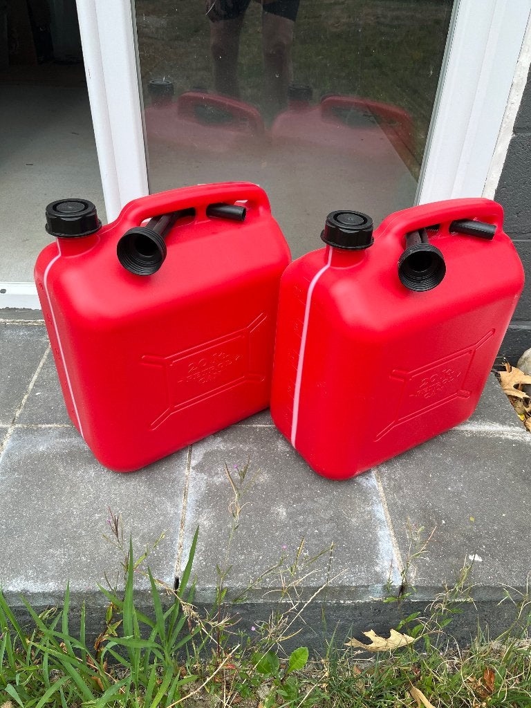 bidon 20L avec entonnoir, Enlèvement, Neuf