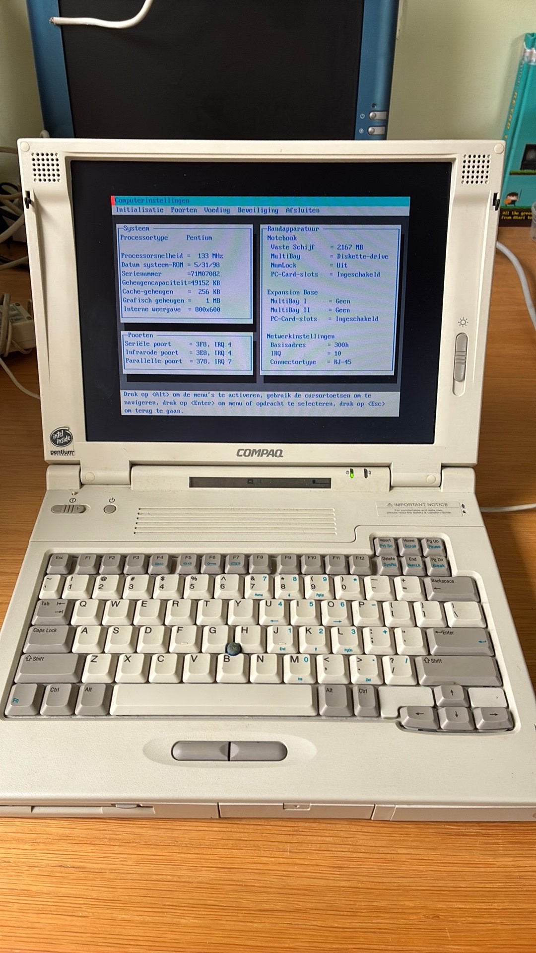 Compaq LTE5300 P133, Ophalen of Verzenden