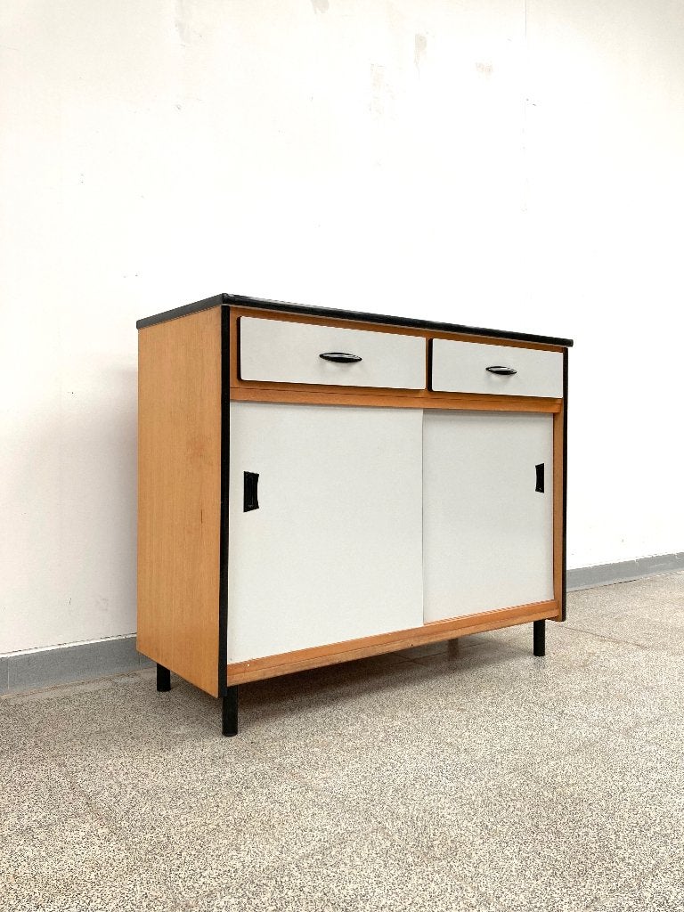 Vintage retro wandkastje/keukenkastje/dressoir 1960's, Ophalen, Gebruikt