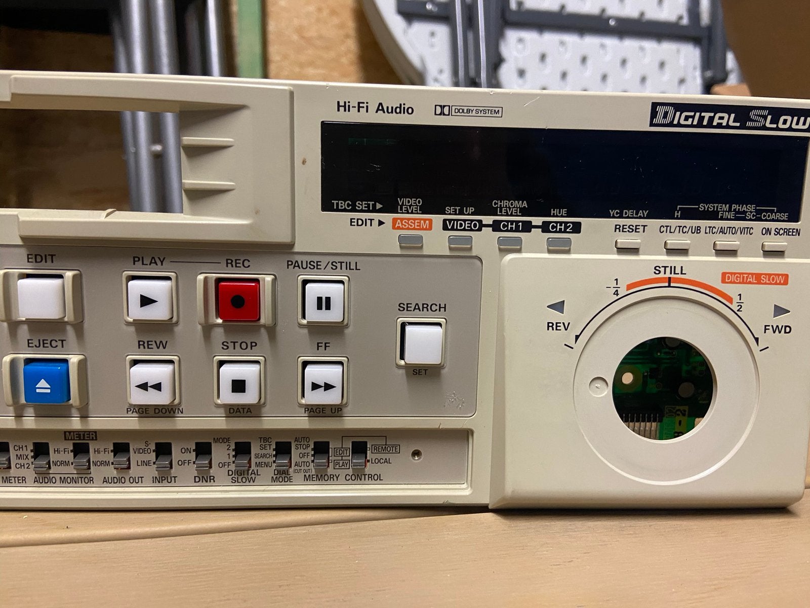 Panasonic AG-DS850 - alleen reserveonderdelen, Audio, Tv en Foto, Cassettedecks, Ophalen of Verzenden