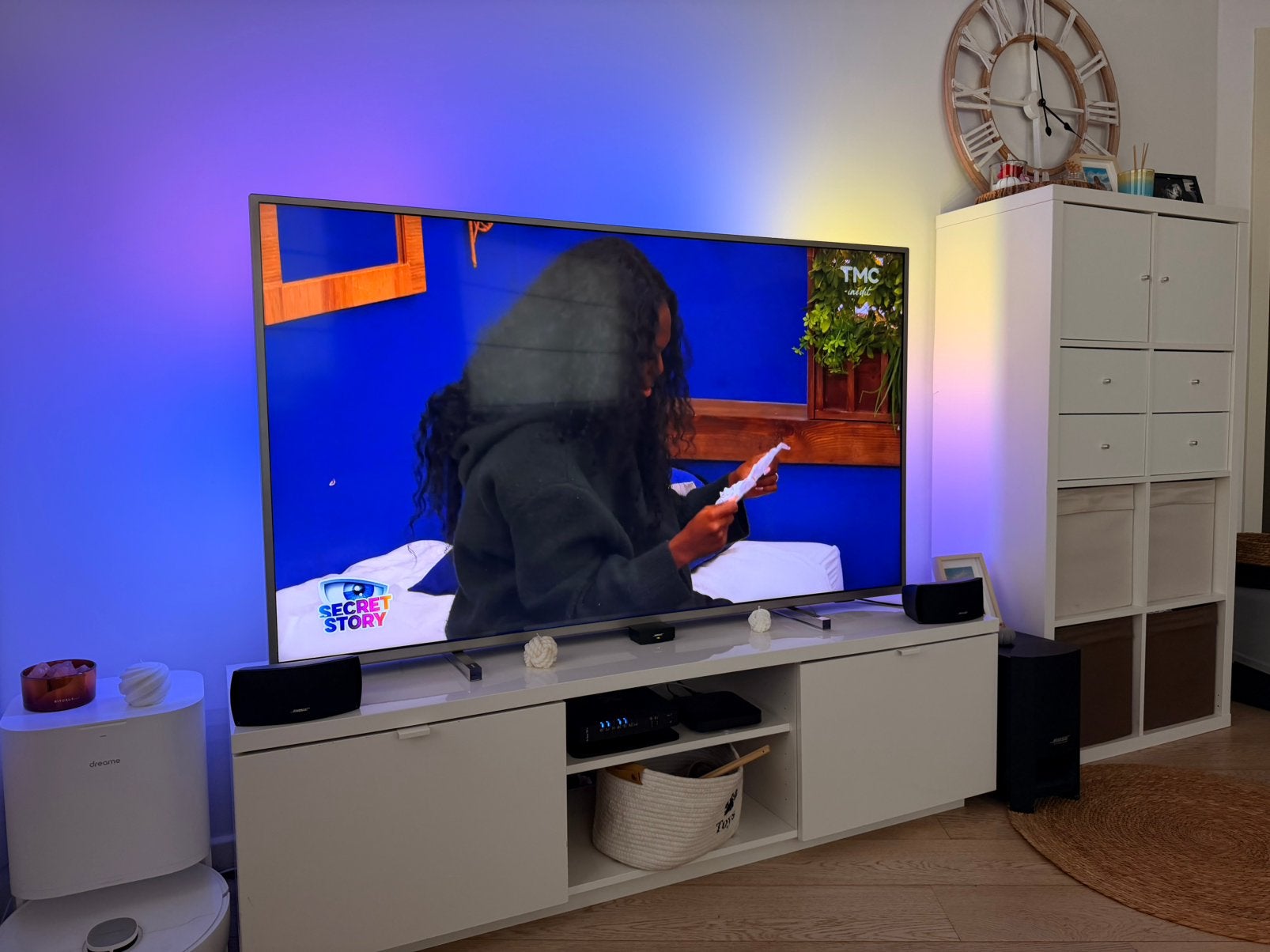 TV Philips Ambilight 65’, TV, Hi-fi & Vidéo, Philips, LED, Comme neuf, Enlèvement