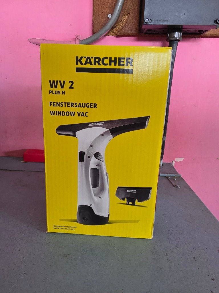Karcher ruiten wv2 plus n, Ophalen