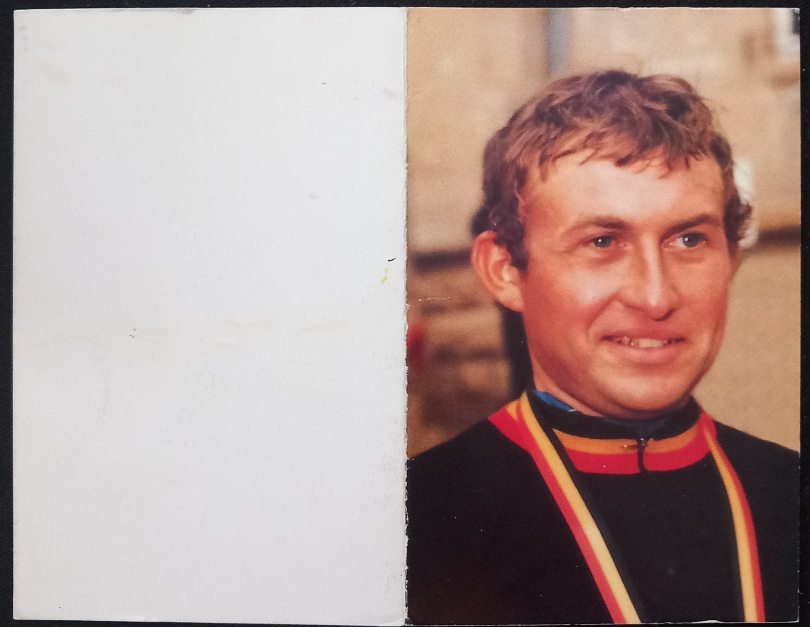 Bidprent Wielrenner Paul Haghedooren, Ophalen of Verzenden