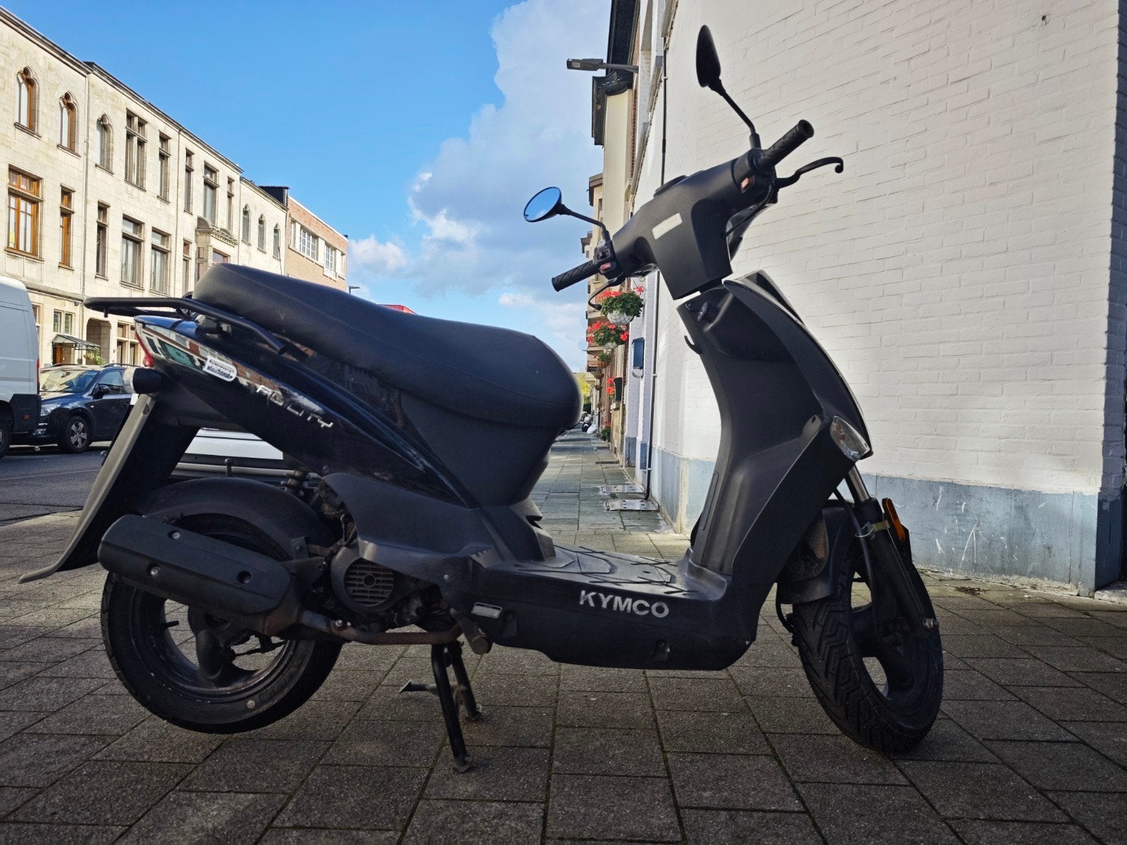 kymco Agility B 45 km/h, Fietsen en Brommers, Ophalen, Gebruikt, Klasse B (45 km/u), 50 cc