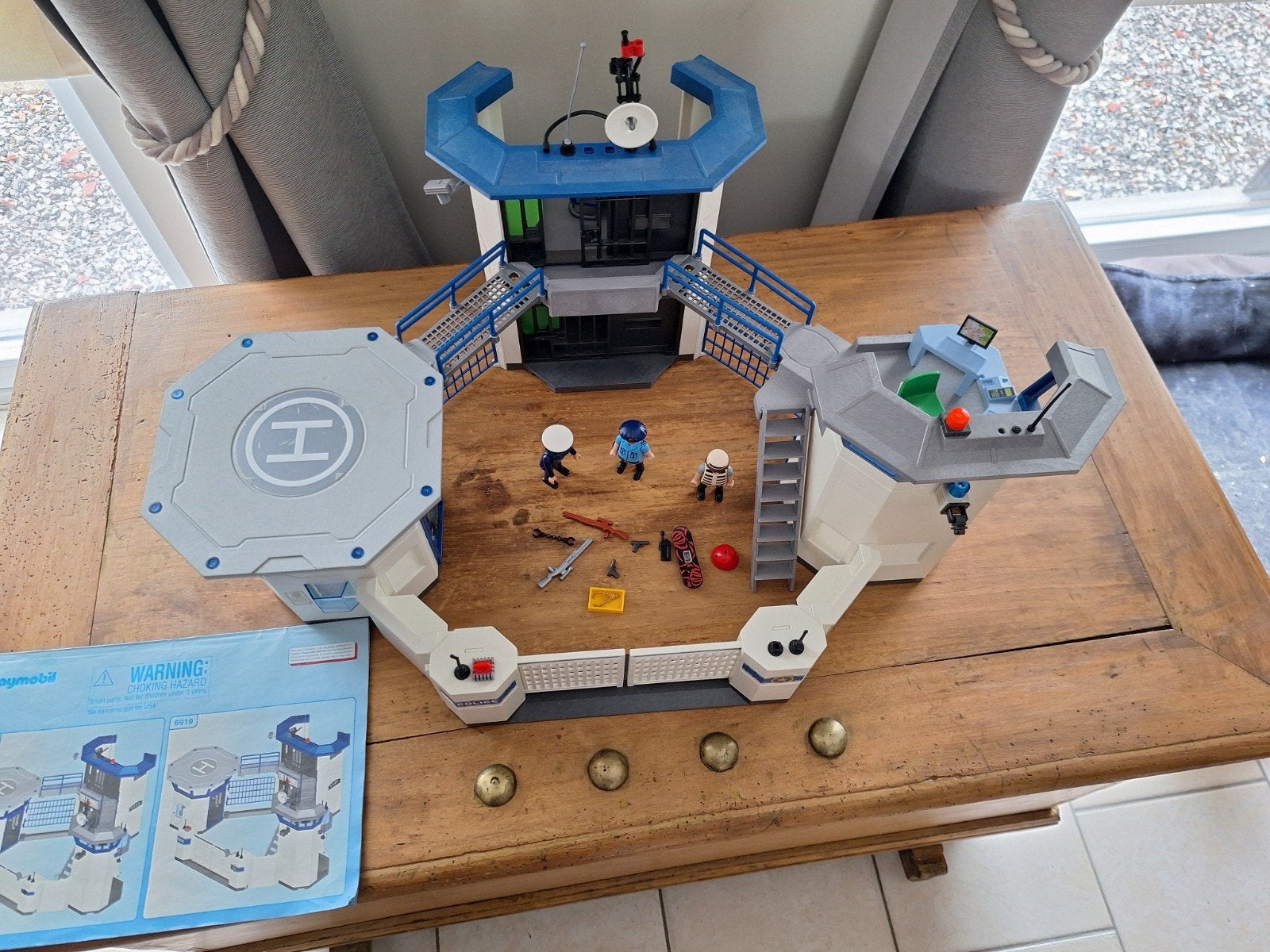 Playmobil commissariat de police avec prison, Enlèvement ou Envoi