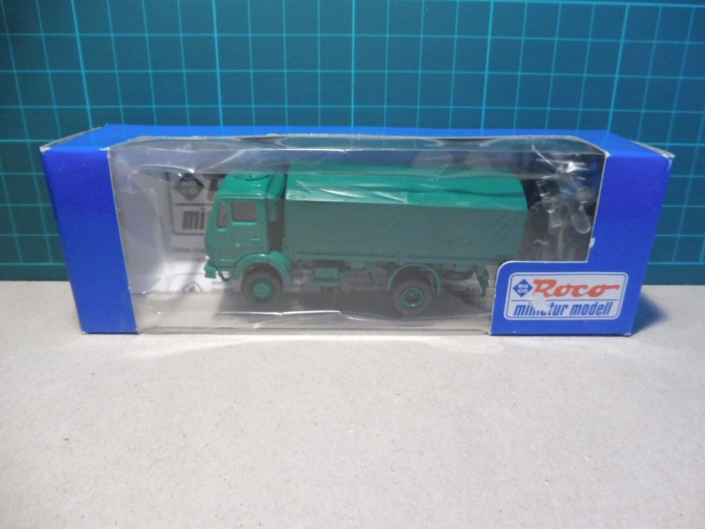 1:87 Roco 1383 Mercedes Benz 1017A Polizei politie truck, Hobby & Loisirs créatifs, Voitures miniatures | 1:87, Enlèvement ou Envoi