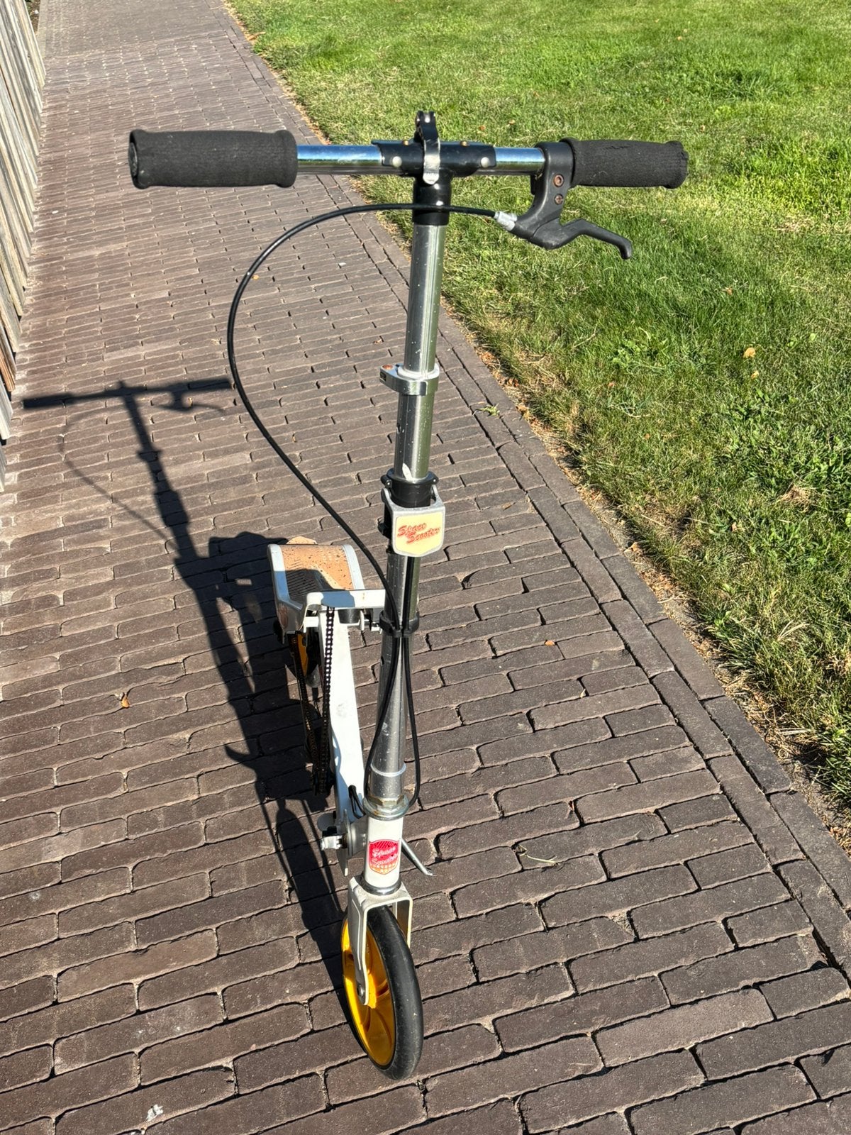 Space scooter, Fietsen en Brommers, Ophalen, Zo goed als nieuw