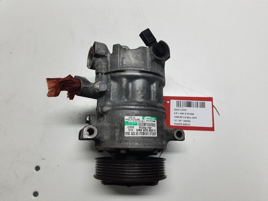 AIRCO POMP Seat Leon (1P1) (01-2005/08-2013) (5N0820803H), Gebruikt, Service@seat.de, Seat Deutschland GmbH, Seat