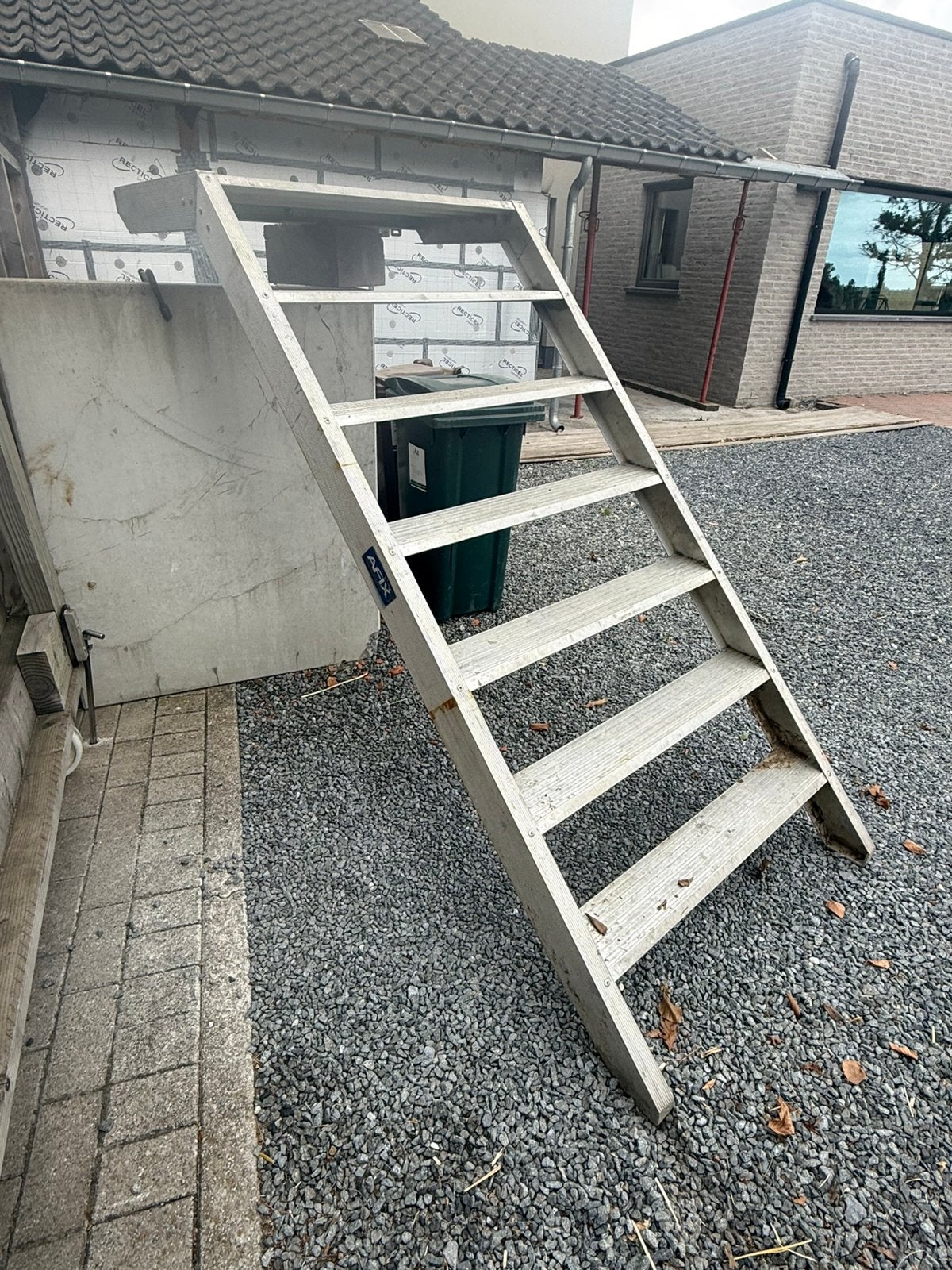 Werftrap-steigertrap, Doe-het-zelf en Bouw, Ladders en Trappen, Ophalen, Gebruikt, Trap, Minder dan 2 meter