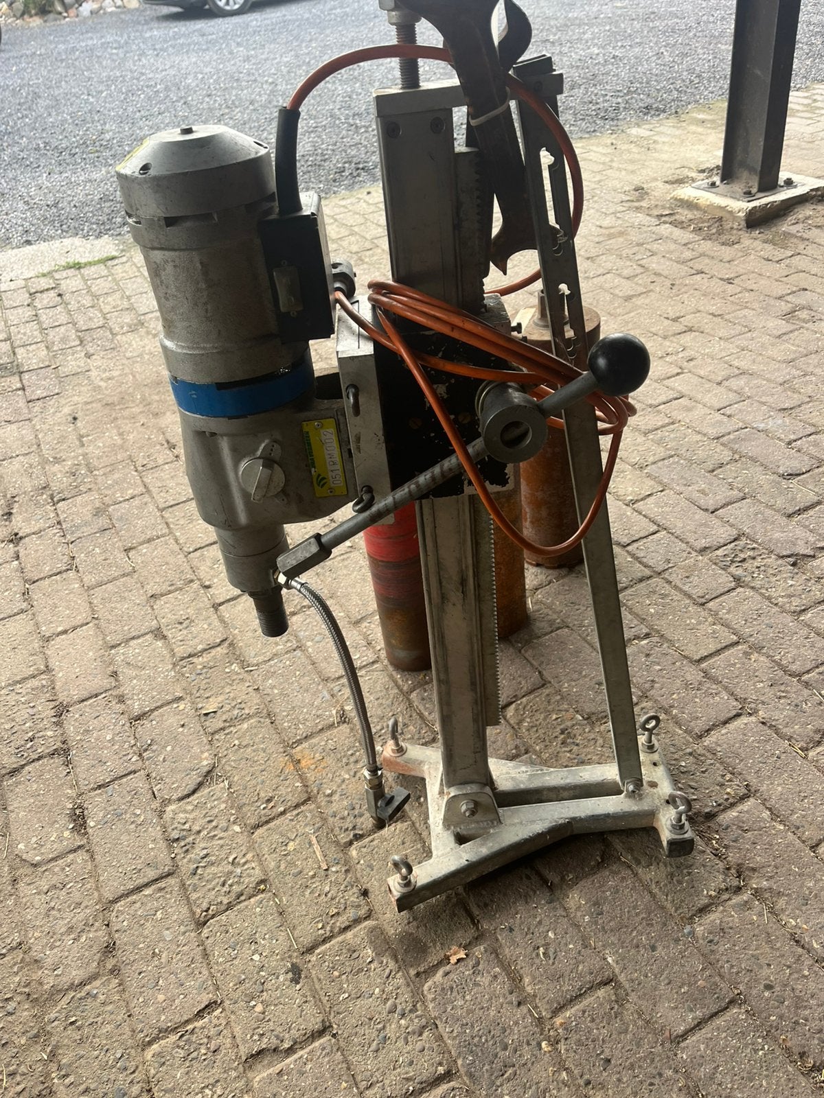 Betonboor op statief, Doe-het-zelf en Bouw, Ophalen, Gebruikt, Overige typen