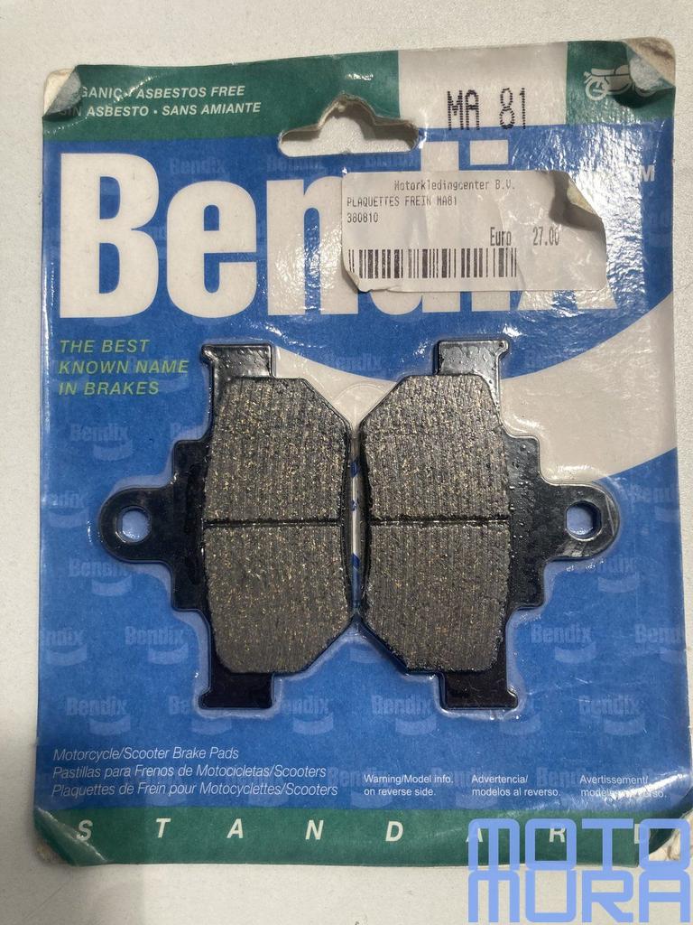 Bendix MA 81 remblokken set Suzuki RM125 250 DR600 1985 - 19, Motoren, -, -, Nieuw, Ophalen of Verzenden