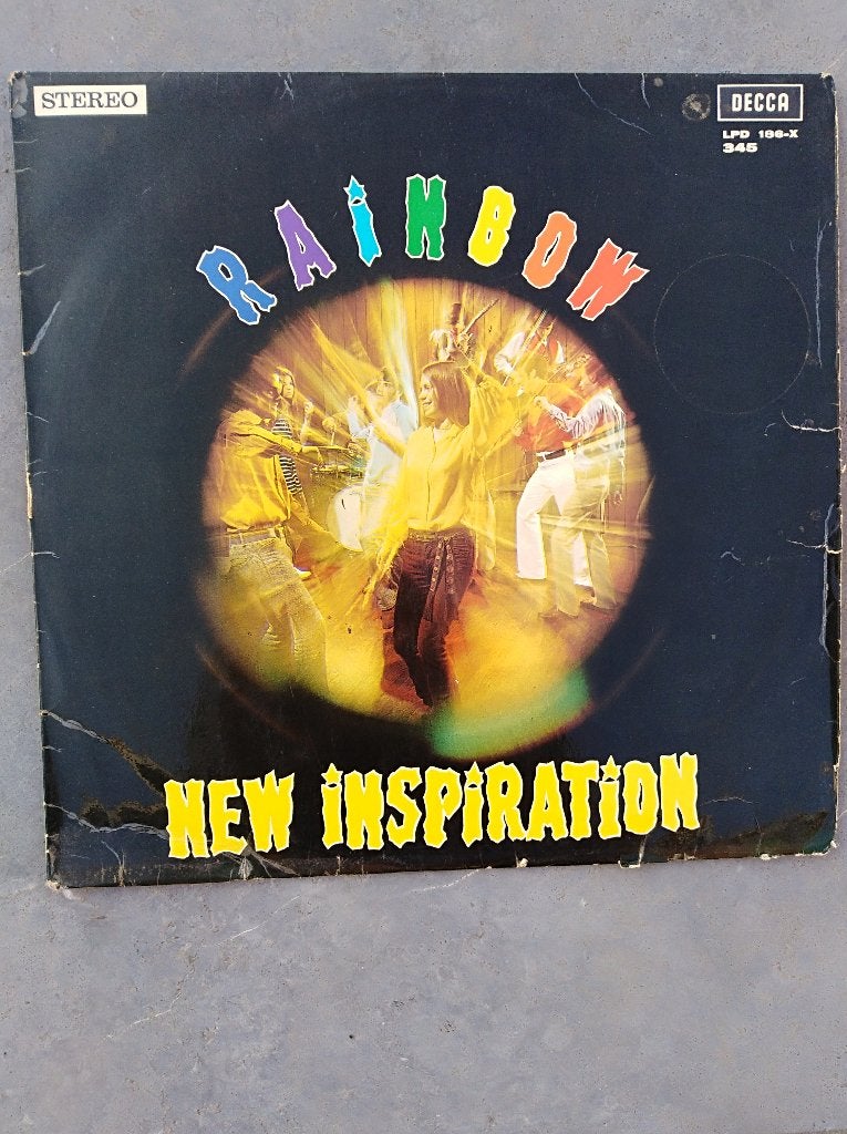 NEW INSPIRATION: LP "Rainbow", Cd's en Dvd's, LP, Pop, Zo goed als nieuw, Fotohoes