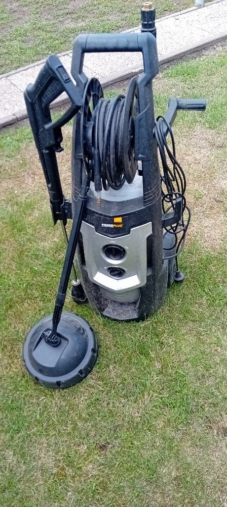 Hoge druk reiniger, Tuin en Terras, Ophalen, Powerplus, Elektrisch, Met regelbare waterdruk