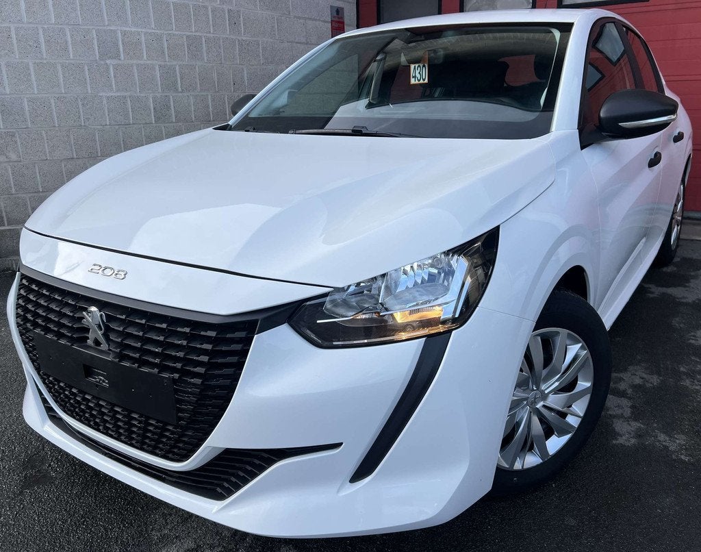 Peugeot 208 1.2i Like + CLIM + CAR-PASS (bj 2021), Auto's, Peugeot, Euro 6, 1199 cc, Wit, Bedrijf