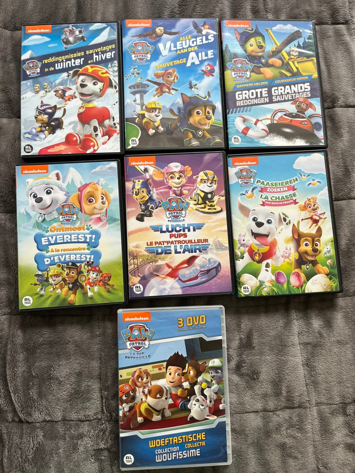 9 dvd’s Paw Patrol, Ophalen, Zo goed als nieuw