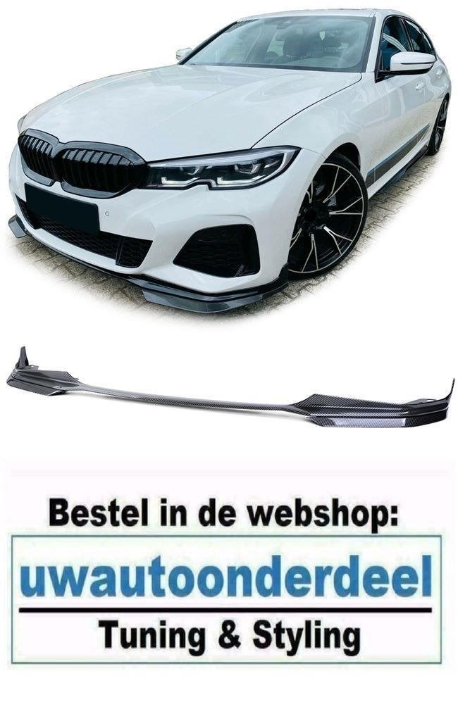 Spoiler Voorspoiler Splitter Carbon Look Voor Bmw 3 Serie G2, Verzenden