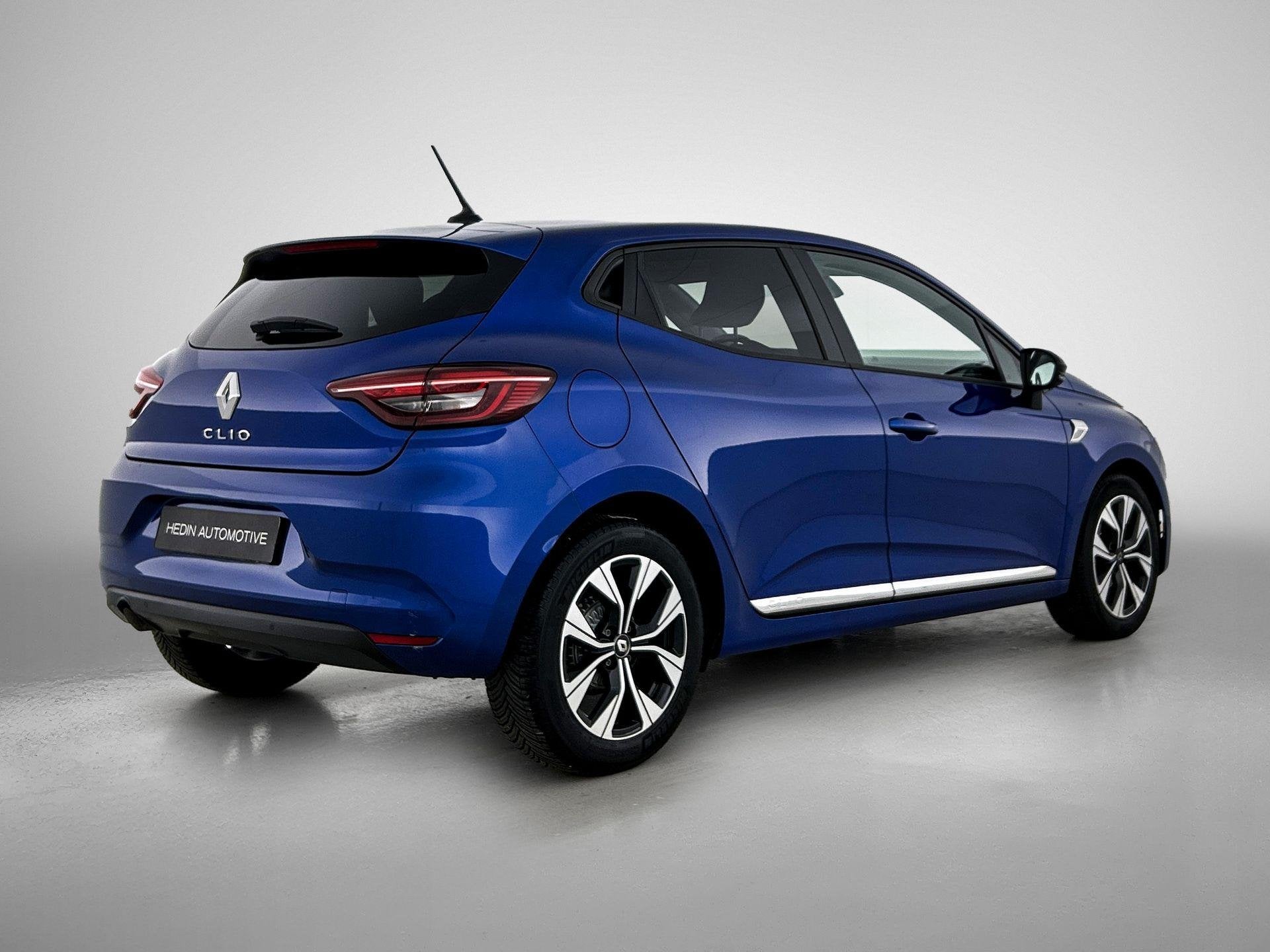 Renault Clio TCe 90 X-Tronic GPF Limited #3, Auto's, Stof, Gebruikt, Blauw, Bedrijf