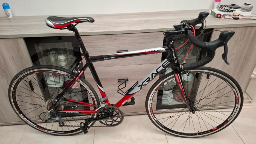 Vélo de course XRACE comme neuf taille 52, Enlèvement, Carbone