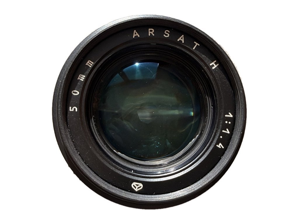 Arsat H 50mm f/1.4 – Monture Nikon F, TV, Hi-fi & Vidéo, Enlèvement ou Envoi, Lentille standard, Multicouche, Utilisé