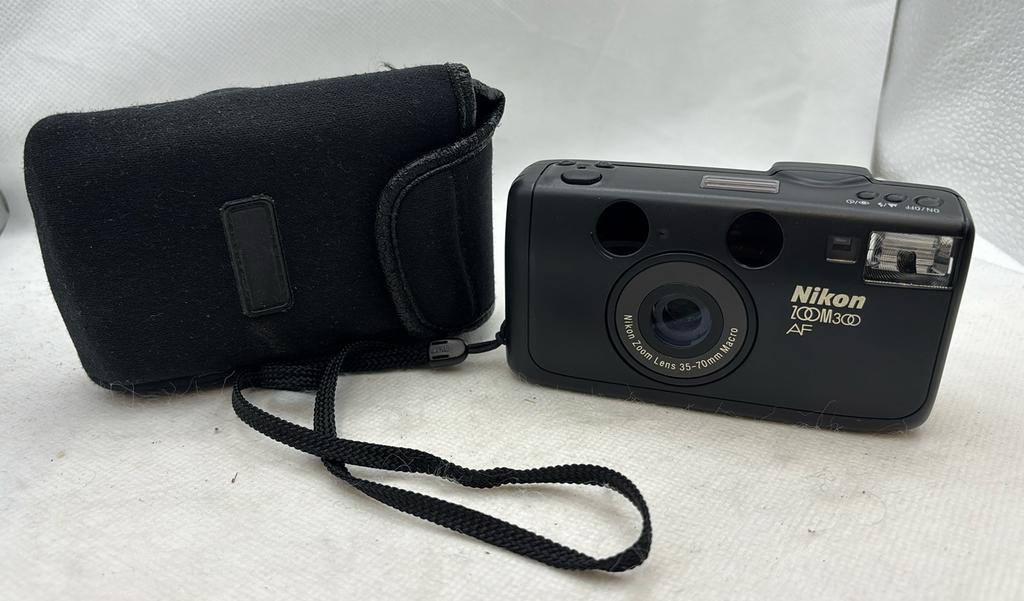 Nikon 35 mm filmcamera - Nikon Zoom 300 AF Panomara + hoesje, Ophalen of Verzenden, Gebruikt, Nikon