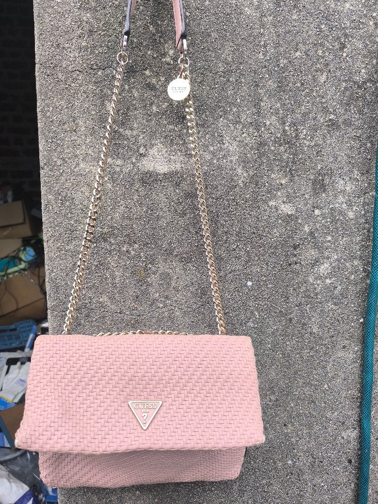 Sac guess, Enlèvement, Utilisé, Rose, Sac à main