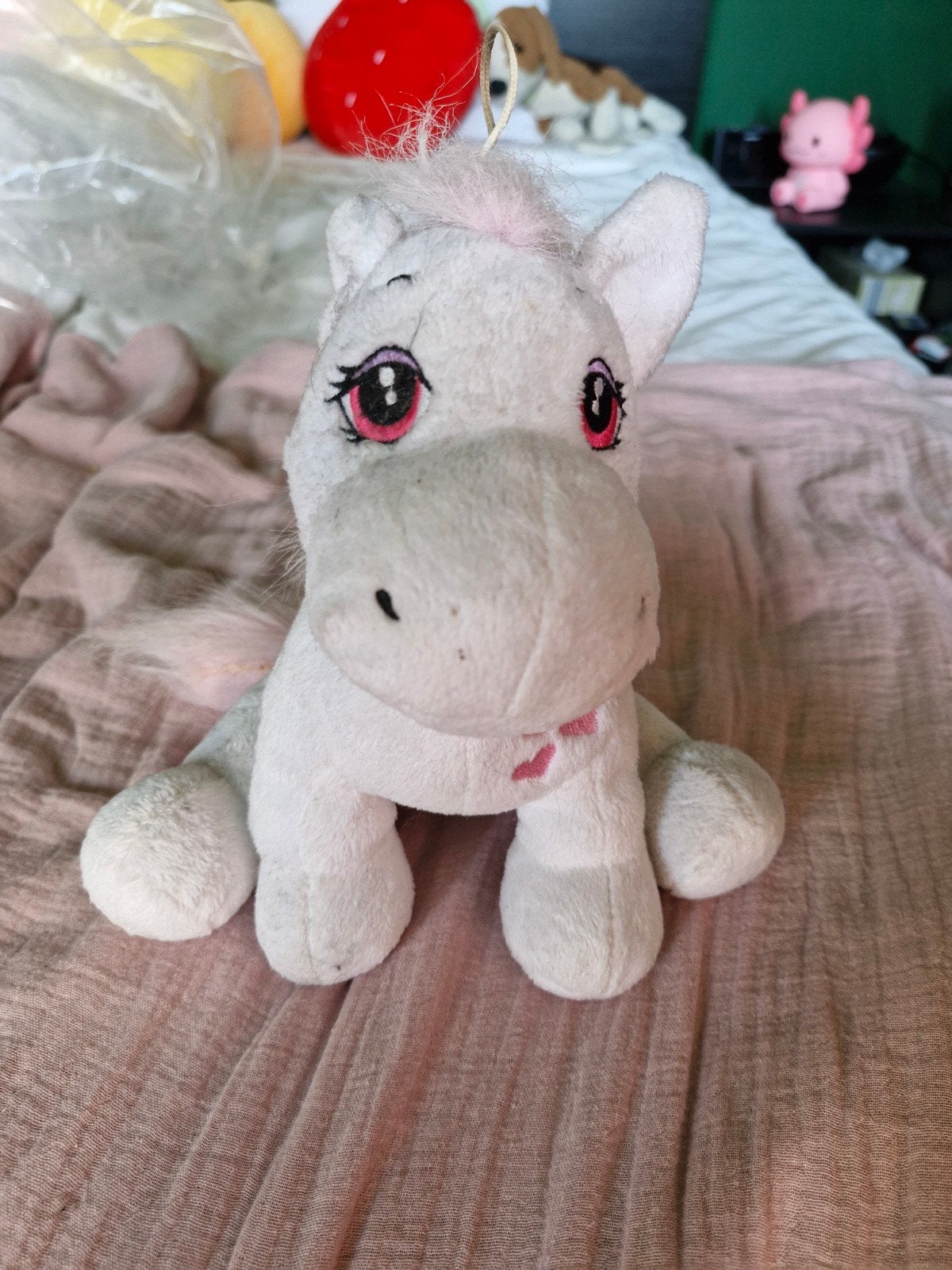 Knuffel pony gratis, Kinderen en Baby's, Speelgoed | My Little Pony, Ophalen of Verzenden, Gebruikt