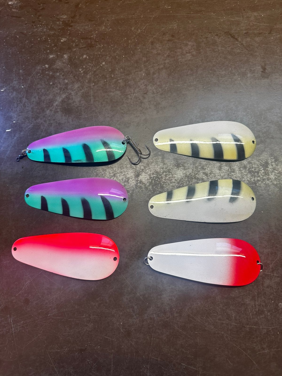 6x Pako 12-20 snoek lepels te koop., Watersport en Boten, Hengelsport | Roofvissen, Ophalen