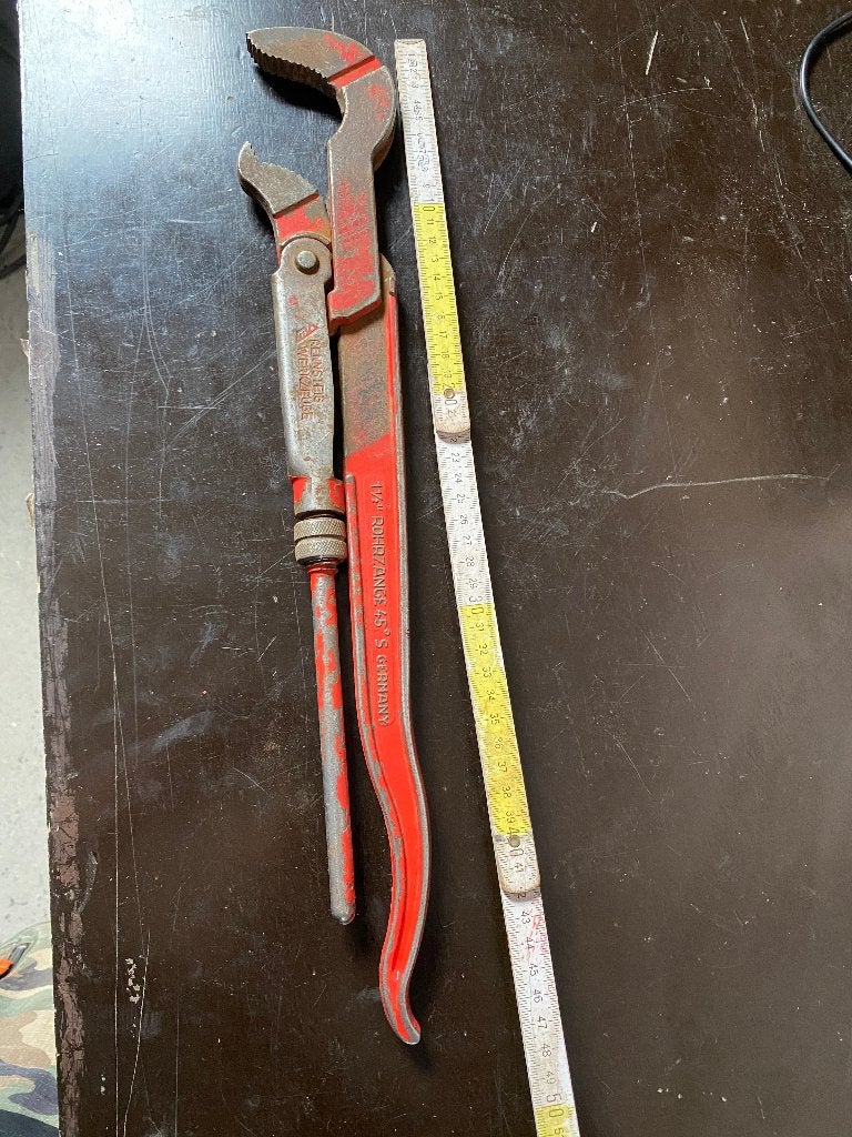 Clé pince serre tube professionnelle <<, Enlèvement, Utilisé, Pince