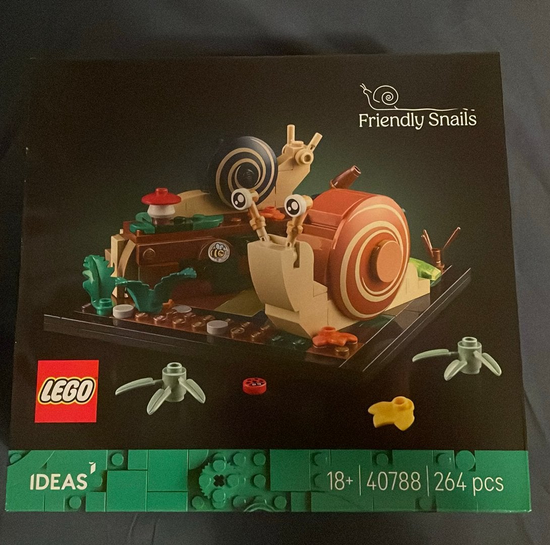 Lego - friendly snails 40788, Lego, Ophalen of Verzenden, Complete set, Compleet